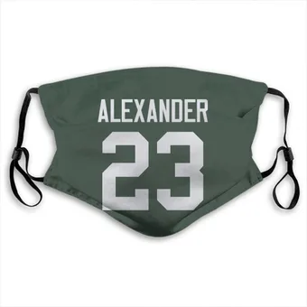 Jaire Alexander Name & Number Green Face Mask