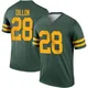 Men's AJ Dillon Green Legend Alternate Football Jersey