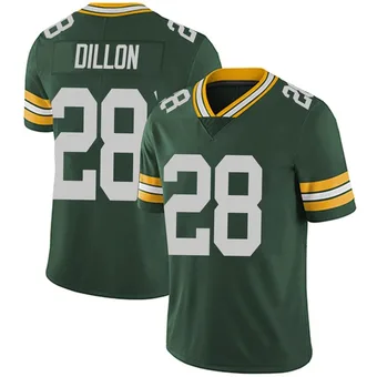 Men's AJ Dillon Green Limited Team Color Vapor Untouchable Football Jersey