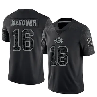 Men's Alex McGough Black Limited Reflective Football Jersey