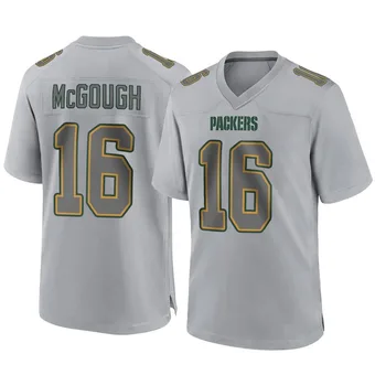 Men's Alex McGough Gray Game Atmosphere Fashion Football Jersey