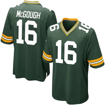 Men's Alex McGough Green Game Team Color Football Jersey