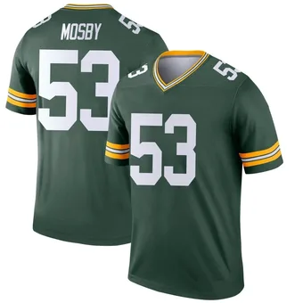 Men's Arron Mosby Green Legend Football Jersey