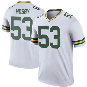 Men's Arron Mosby White Legend Color Rush Football Jersey