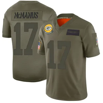 Men's Brandon McManus Camo Limited 2019 Salute to Service Football Jersey