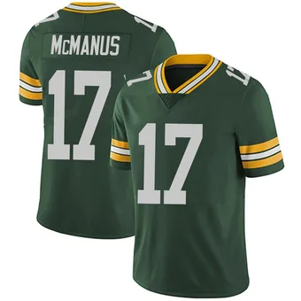 Men's Brandon McManus Green Limited Team Color Vapor Untouchable Football Jersey