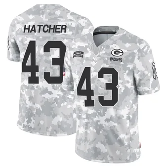 Men's Broughton Hatcher Arctic Camo Limited 2024 Salute to Service Football Jersey