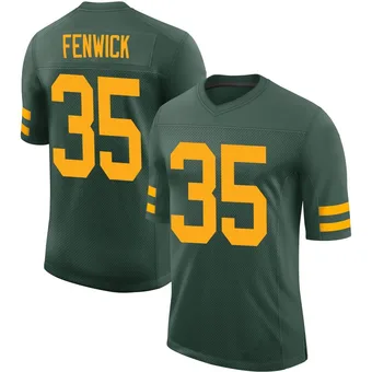 Men's Deshaun Fenwick Green Limited Alternate Vapor Football Jersey