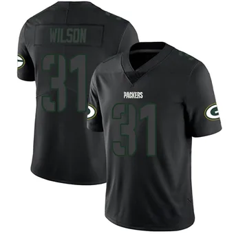 Men's Emanuel Wilson Black Impact Limited Football Jersey