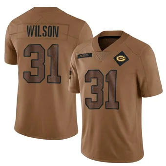 Men's Emanuel Wilson Brown Limited 2023 Salute To Service Football Jersey