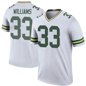 Men's Evan Williams White Legend Color Rush Football Jersey