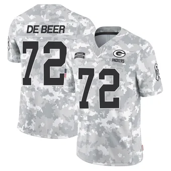 Men's Gerhard de Beer Arctic Camo Limited 2024 Salute to Service Football Jersey