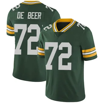 Men's Gerhard de Beer Green Limited Team Color Vapor Untouchable Football Jersey