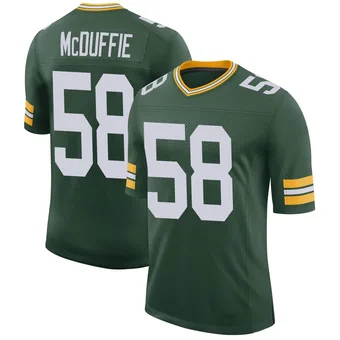 Men's Isaiah McDuffie Green Limited Classic Football Jersey