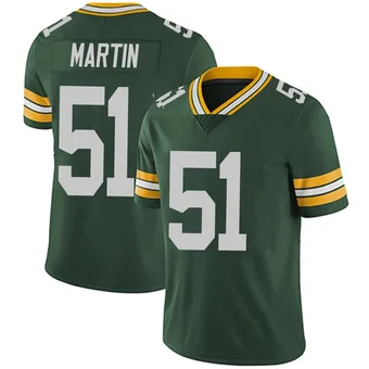 Men's Jeremiah Martin Green Limited Team Color Vapor Untouchable Football Jersey