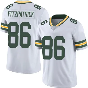 Men's John FitzPatrick White Limited Vapor Untouchable Football Jersey