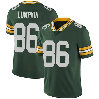 Men's Johnny Lumpkin Green Limited Team Color Vapor Untouchable Football Jersey