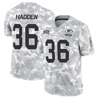 Men's Kamal Hadden Arctic Camo Limited 2024 Salute to Service Football Jersey