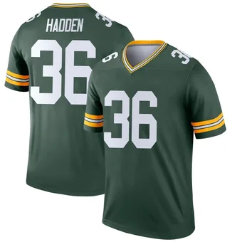 Men's Kamal Hadden Green Legend Football Jersey