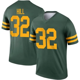 Men's Kylin Hill Green Legend Alternate Football Jersey