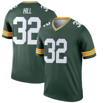 Men's Kylin Hill Green Legend Football Jersey