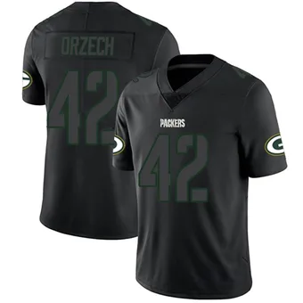 Men's Matt Orzech Black Impact Limited Football Jersey