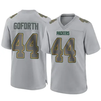 Men's Ralen Goforth Gray Game Atmosphere Fashion Football Jersey