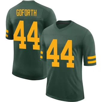 Men's Ralen Goforth Green Limited Alternate Vapor Football Jersey