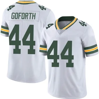 Men's Ralen Goforth White Limited Vapor Untouchable Football Jersey