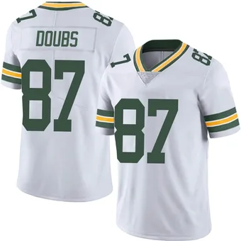 Men's Romeo Doubs White Limited Vapor Untouchable Football Jersey