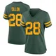 Women's AJ Dillon Green Game Alternate Football Jersey