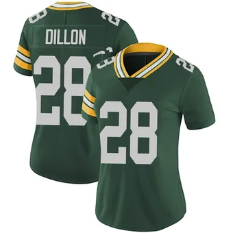 Women's AJ Dillon Green Limited Team Color Vapor Untouchable Football Jersey