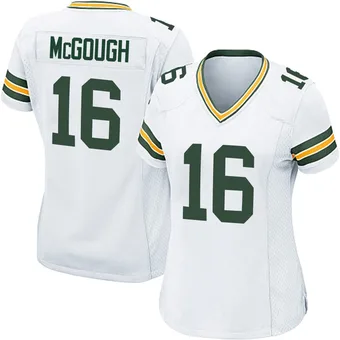 Women's Alex McGough White Game Football Jersey