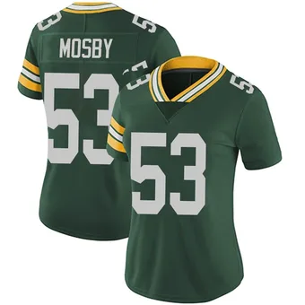 Women's Arron Mosby Green Limited Team Color Vapor Untouchable Football Jersey