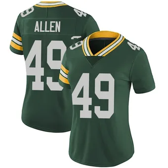 Women's Austin Allen Green Limited Team Color Vapor Untouchable Football Jersey