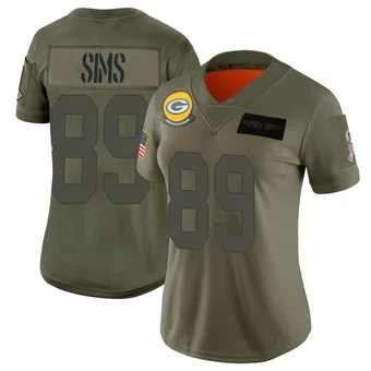 Women's Ben Sims Camo Limited 2019 Salute to Service Football Jersey