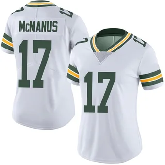 Women's Brandon McManus White Limited Vapor Untouchable Football Jersey