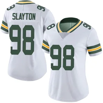 Women's Chris Slayton White Limited Vapor Untouchable Football Jersey