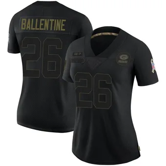 Women's Corey Ballentine Black Limited 2020 Salute To Service Football Jersey