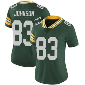 Women's Cornelius Johnson Green Limited Team Color Vapor Untouchable Football Jersey