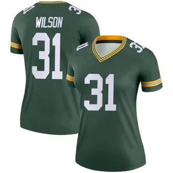 Women's Emanuel Wilson Green Legend Football Jersey