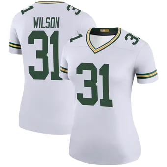 Women's Emanuel Wilson White Legend Color Rush Football Jersey