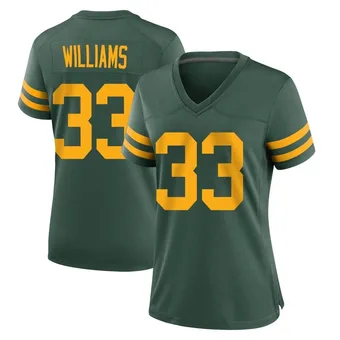 Women's Evan Williams Green Game Alternate Football Jersey