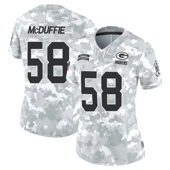 Women's Isaiah McDuffie Arctic Camo Limited 2024 Salute to Service Football Jersey