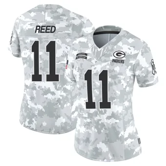 Women's Jayden Reed Arctic Camo Limited 2024 Salute to Service Football Jersey