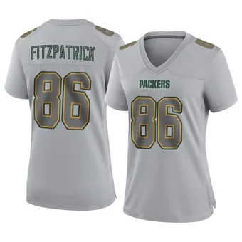 Women's John FitzPatrick Gray Game Atmosphere Fashion Football Jersey