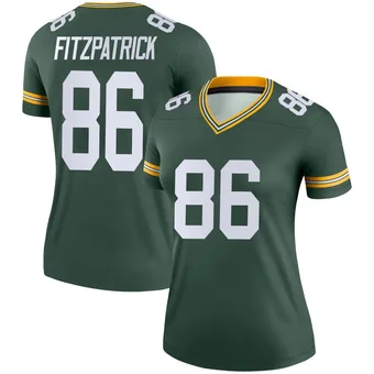 Women's John FitzPatrick Green Legend Football Jersey