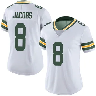 Women's Josh Jacobs White Limited Vapor Untouchable Football Jersey