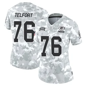 Women's Kadeem Telfort Arctic Camo Limited 2024 Salute to Service Football Jersey