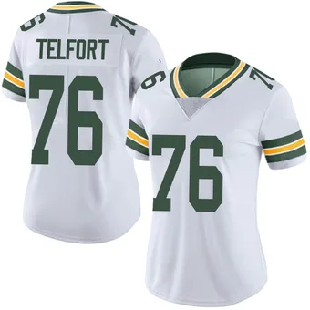 Women's Kadeem Telfort White Limited Vapor Untouchable Football Jersey